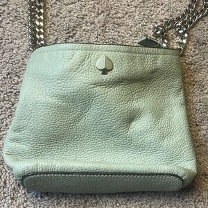 Kate Spade Green Leather Chain Bag